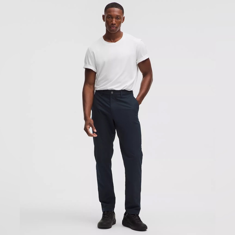 Lululemon ABC Classic-Fit Trouser – Navy | Size 36 x 30